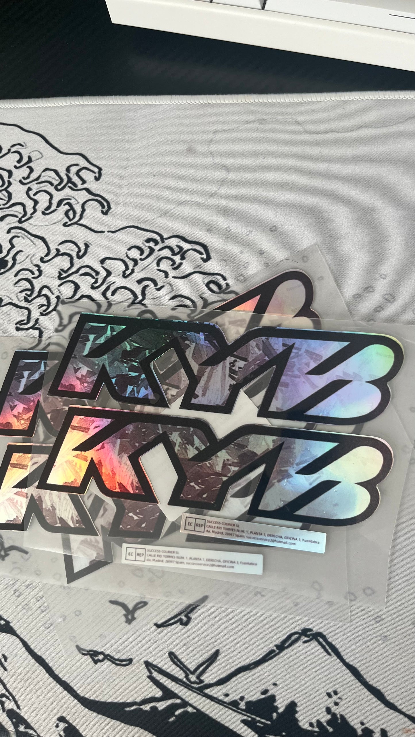 KYB Fork Decals
